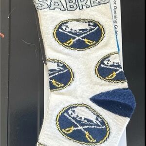 For Bare Feet NHL Unisex-Child All Over Print Socks Buffalo Sabres